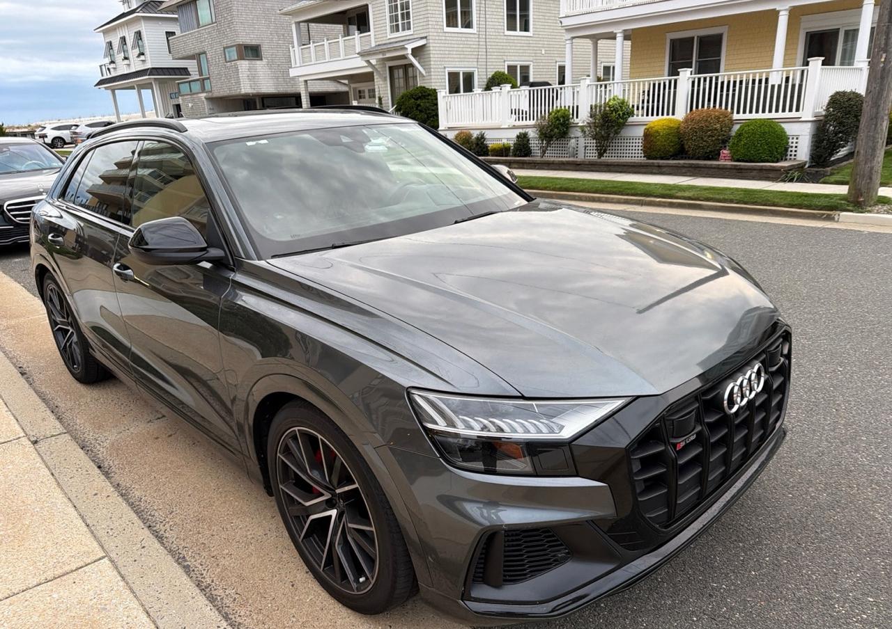 Audi SQ8 picked up in Boca Raton for enclosed transport