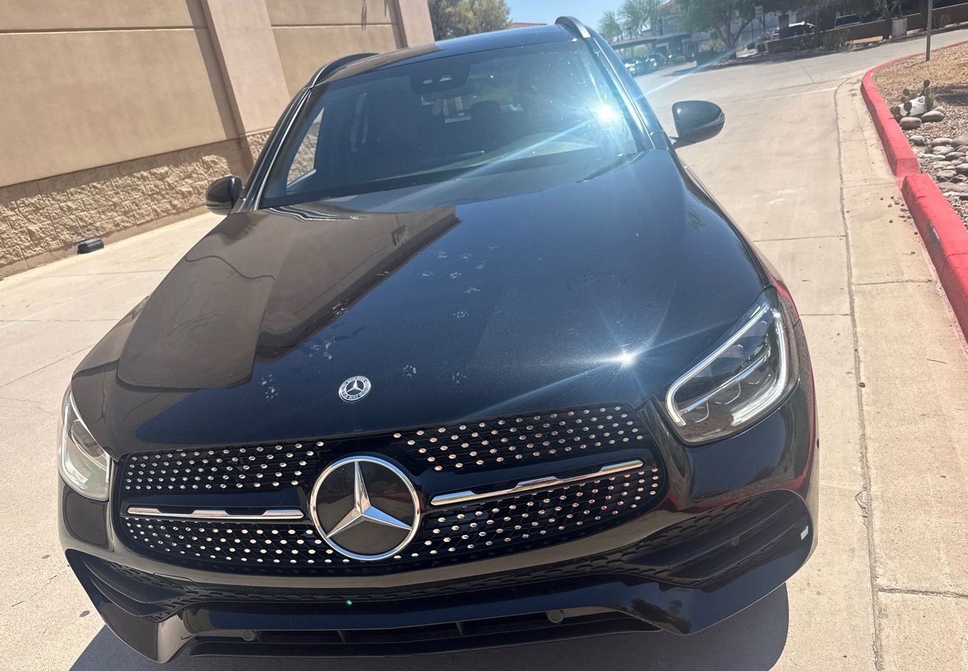 Mercedes-Benz GLC 300 picked up in Dallas-Fort Worth for delivery in Arizona