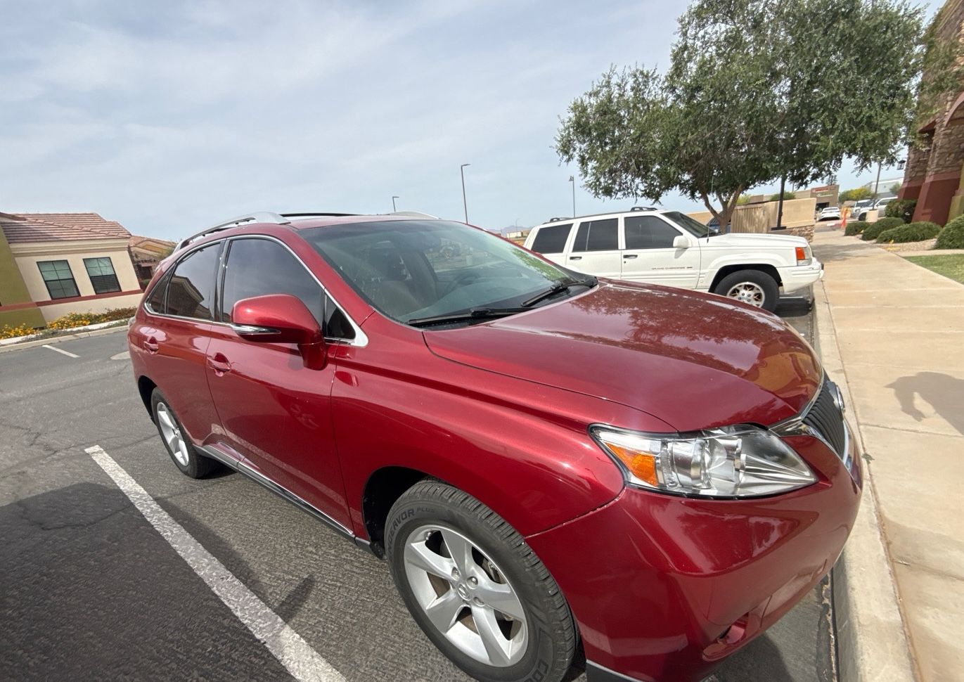Lexus RX picked up in the Phoenix area for delivery in Texas